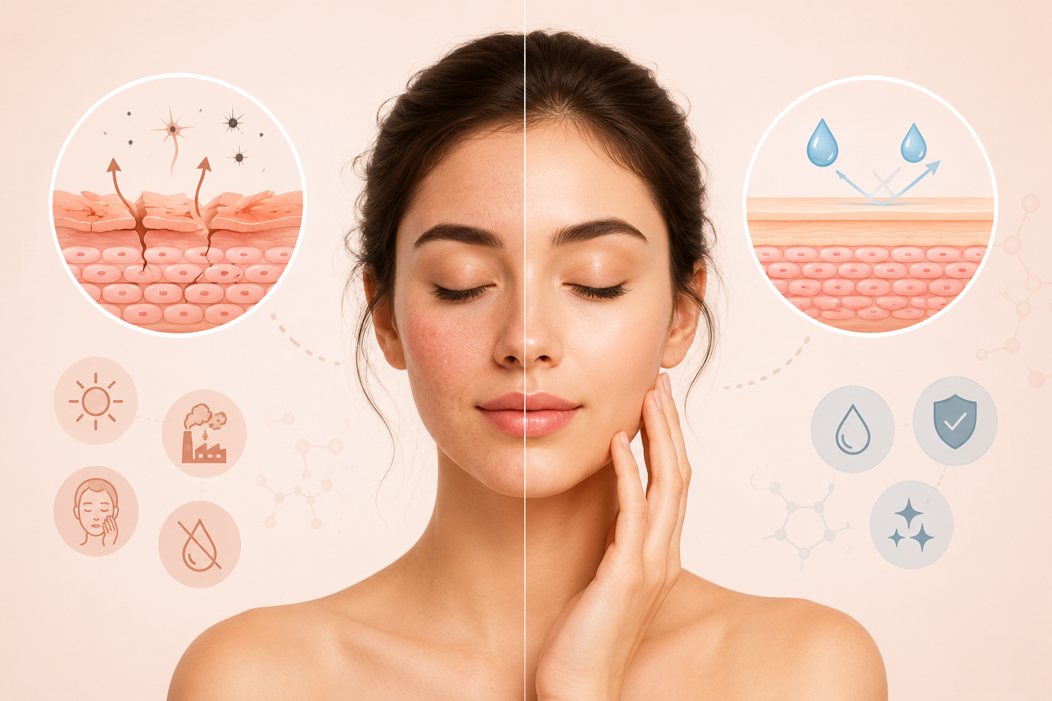 Signs Your Skin Barrier Is Damaged: Causes, Repair Tips & Best Skincare Routine